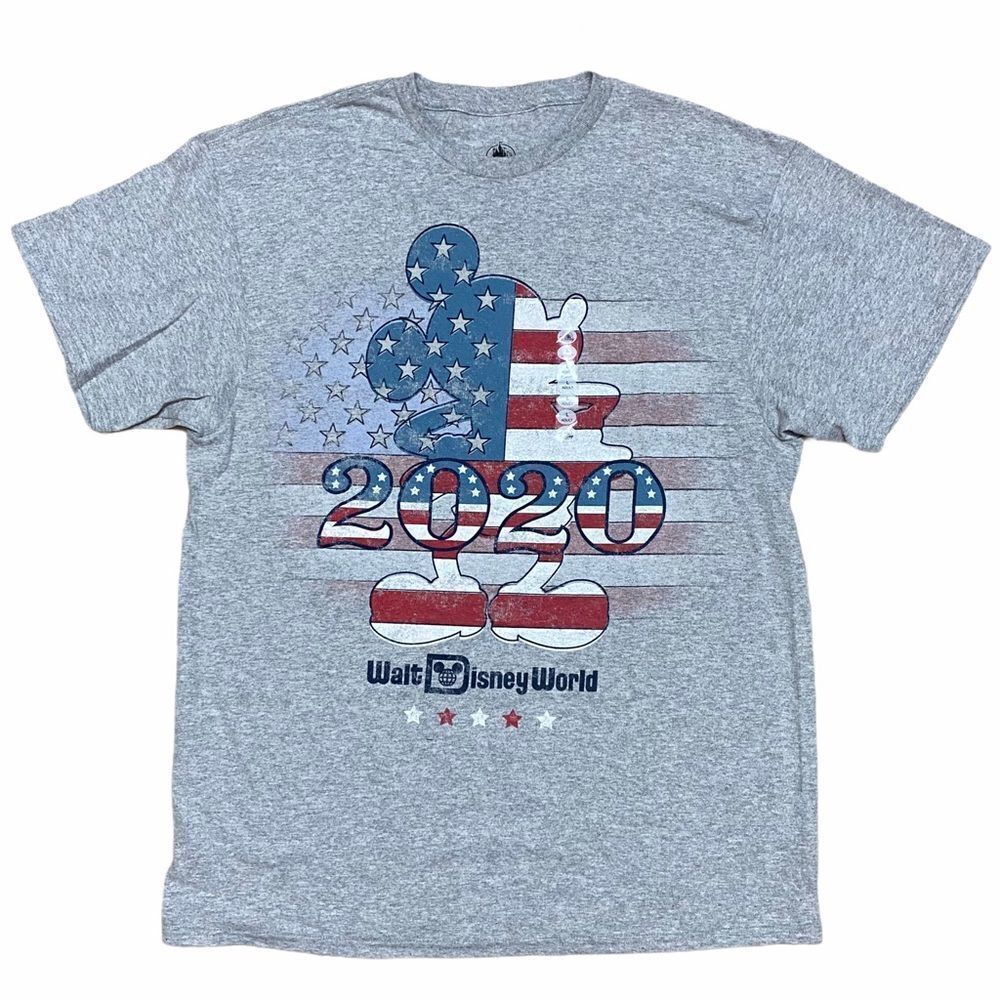 Disney Parks 2020 T-Shirt Patriotic USA American